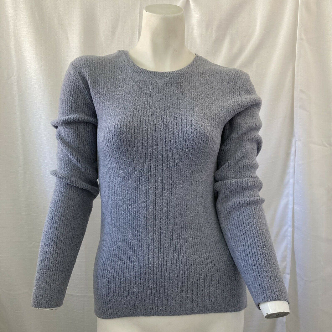 Talbot Womens Lilac Pull Over Ribbed Sweater Small