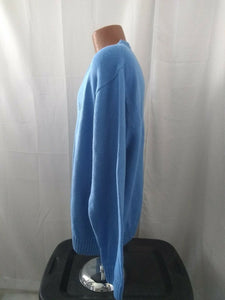 Chaps EST 1978 Mens Light Blue Pullover Sweater w Emblem XXL