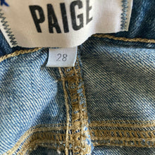 Load image into Gallery viewer, Paige Jeans Anabelle Slim Womens Size 28 Distressed Medium Wash Stretch