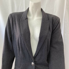 Load image into Gallery viewer, Gibson Womens Gray Fleece Blazer Jacket Size Large