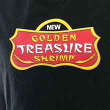 Load image into Gallery viewer, rare Panda Express - golden treasure shrimp Employee shirt M pirate hook me up