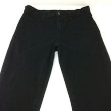 Load image into Gallery viewer, J Brand 485 Midrise Super Skinny Black Jeans JB001383 Size 25