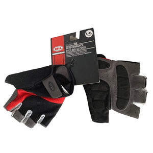 Bell Ramble 500 Performance Cycling Gloves L/XL Fingerless New Gray Red Black