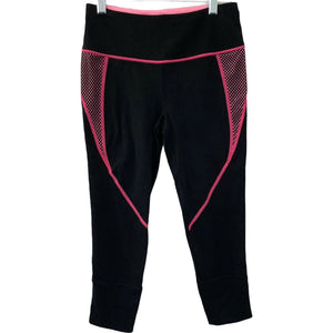 Victorias Secret VSK Leggings Knockout Workout black Pink Womens Size Small