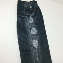 Load image into Gallery viewer, One Step Up Decorative Girls Distressed Leggings One Size 7-16