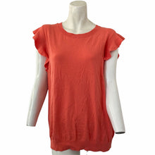 Load image into Gallery viewer, Halogen Sweater Pullover Short Sleeve Orange Womens Plus Size 1X