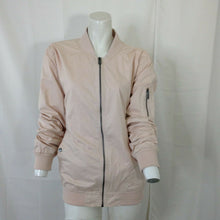 Load image into Gallery viewer, Buffalo David Bitton Womens Pale Pink Light Zip Front Jacket Size Medium