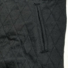 Load image into Gallery viewer, Sovereign Code Jacket Princeton Mens Black Quilted Snap Front Bomber Large