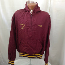 Load image into Gallery viewer, Ithaca college staff nylon pullover vintage staff jacket xxxl 3xl vtg ncaa 80s