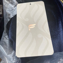 Load image into Gallery viewer, Fabletics Jumpsuit Womens Large Velour Wide Leg Navy Blue Zip Front New