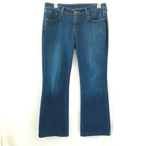 Levis Signature Womens Dark Wash Blue Jeans Size 10M