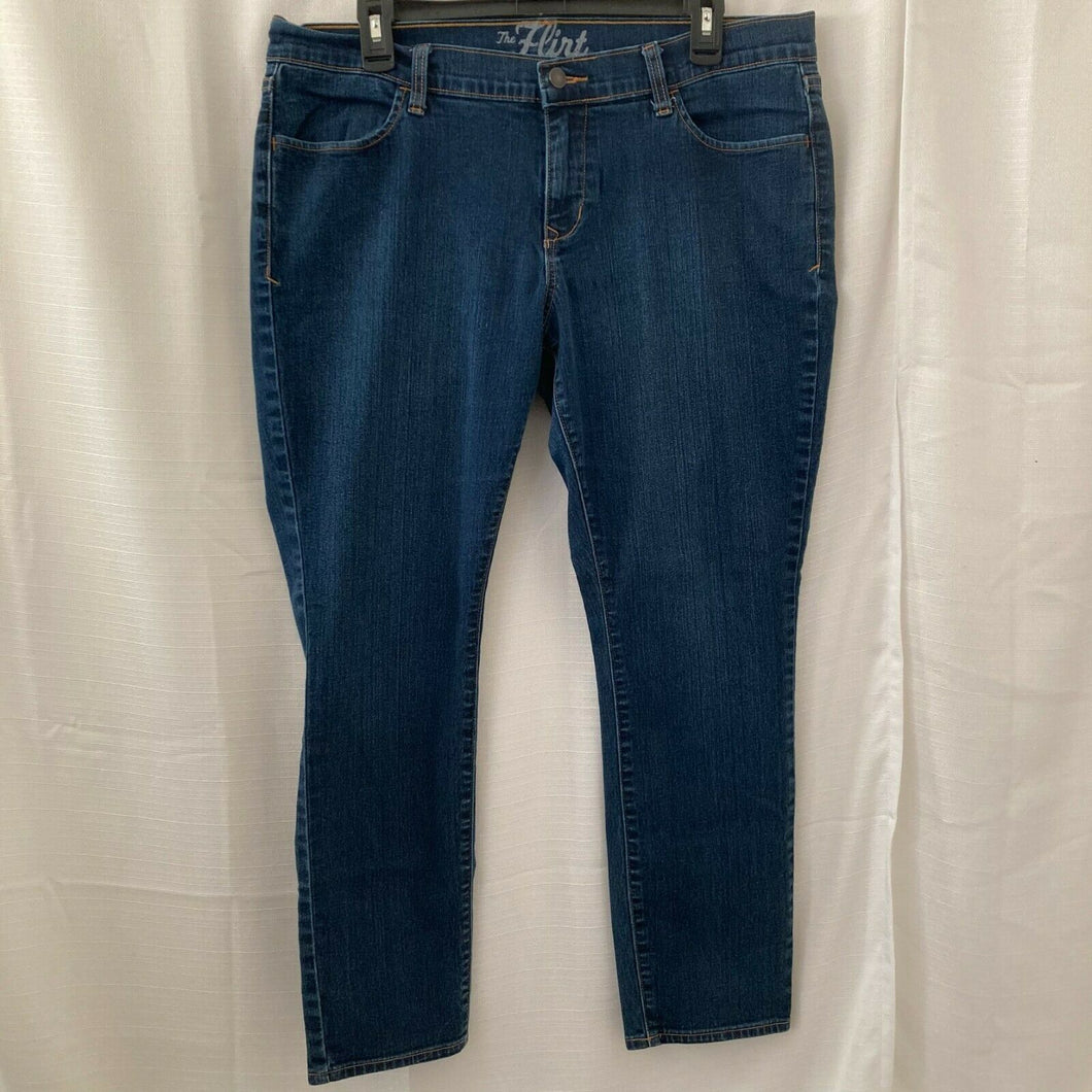 Old Navy The Flirt Womens Dark Wash Blue Jeans 34x27