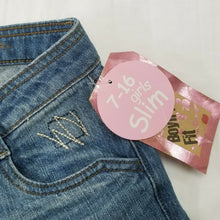 Load image into Gallery viewer, Arizona Jean Co Jeans BFF Capri Boyfriend Girls Size 14 Slim Distressed New