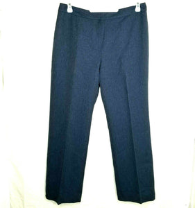 Le Suit Separates Pants Size 10 Womens Herringbone blue