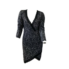 Load image into Gallery viewer, Womens Unbranded Black Lace Dress Size Medium