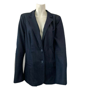 Lane Bryant Women’s Blue Denim Blazer