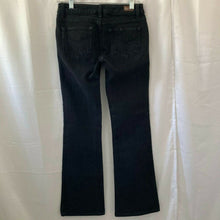 Load image into Gallery viewer, Paige Hollywood Hills Womens Dark Wash Black Boot Cut Jeans 26