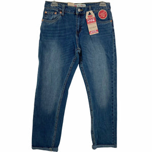 Levi’s 502 Jeans Regular Taper Vertical Stretch Medium Wash 14 Regular 27x27