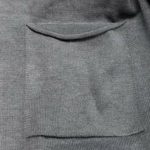 Load image into Gallery viewer, CENY Womens Sweater Long Cardigan Open Front Gray Womens Size Medium