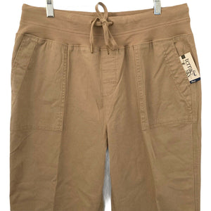 Terra & Sky Capri Pants Cargo Utility Khaki Womens Plus Size Various Sizes