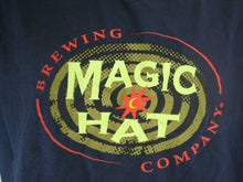 Load image into Gallery viewer, MAGIC HAT BREWING COMPANY BEER BLUE T-SHIRT ADULT SIZE M
