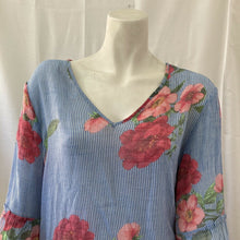 Load image into Gallery viewer, Zak &amp; Rachel Women’s Multicolored Floral Blouse Large