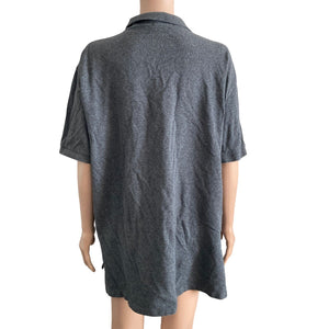 Vintage Polo Ralph Lauren Shirt Mens XL Dark Gray Pullover Stretch