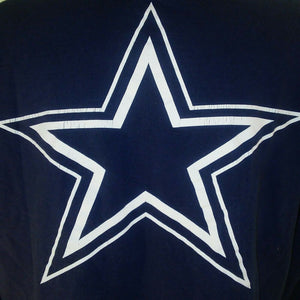 Dallas Cowboys Mens Blue Long Sleeve Tshirt Extra Large