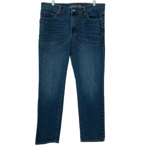 Claiborne Men Straight Fit Blue Denim Jeans Size 34x32