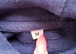 Womens Navy Blue Oktoberfest Munchen Hofbraus Long Sleeved Sweatshirt Hoodie M