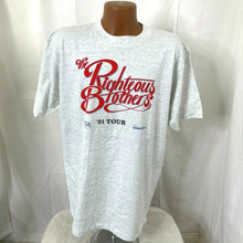Load image into Gallery viewer, Vintage NEW Righteous Brothers 50th Anniversary Tour 1991 Gray T-shirt XL vtg