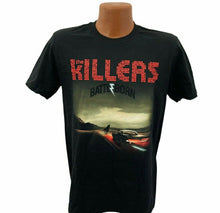 Load image into Gallery viewer, The Killers battle born t-shirt 2012 rock nwot las vegas