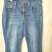 Load image into Gallery viewer, Old Navy Curry Profile Midrise Womens Blue Jeans Size 10 Short