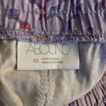 Load image into Gallery viewer, Abound Shorts Loungewear Purple Pull on Patterned Size XS Hi Rise