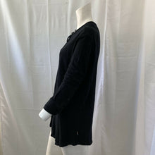 Load image into Gallery viewer, Just Cavali Womens Black Long Sleeve Top Size 52 Italy Medium US roberto cavali