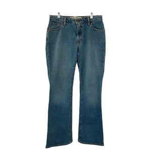 Gap Jeans Flare Straight Light Wash Womens Size 8 Regular