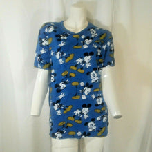 Load image into Gallery viewer, Forever 21 Disney Collection Exclusive Womens Blue Mickey Mouse Tshirt Small