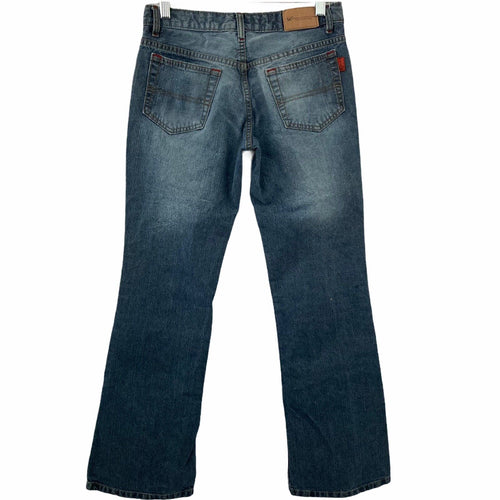 World International Jeans Womens Size 28 Blue Dark Wash Stretch