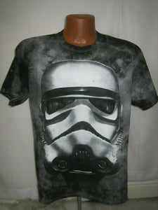 Star Wars Stormtrooper 100% Cotton Tie-Dye Shirt L Ltd Edition All Over Empire