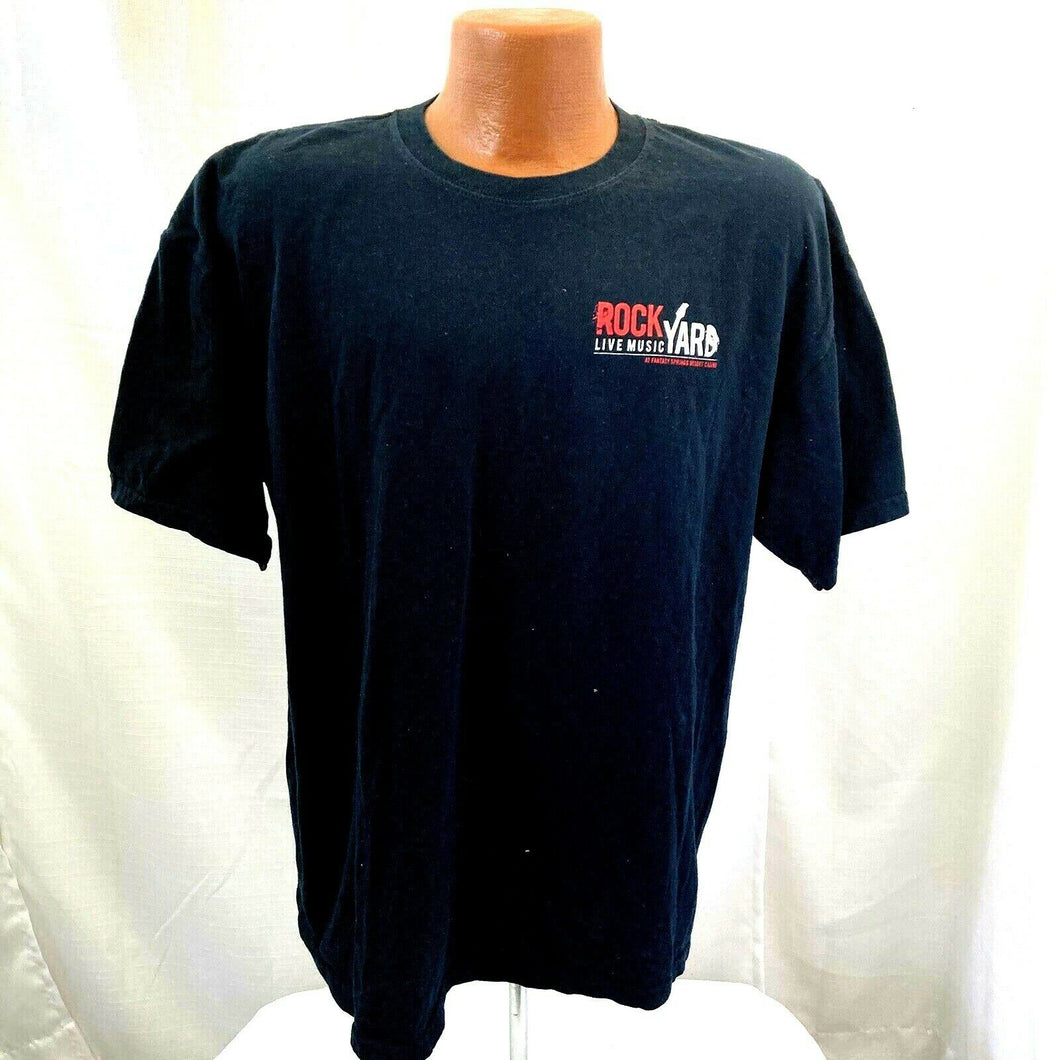 Rock Yard T-shirt adult XL fantasy springs resort casino 