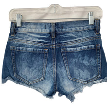 Load image into Gallery viewer, Bullhead Denim Shorts Cutoffs Slouchy Short Womens Size 0 Medium Wash