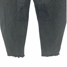 Load image into Gallery viewer, BP Mom Jean Black Denim Womens Distressed Ripped Raw Hem Various Sizes