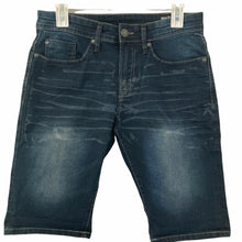 Load image into Gallery viewer, Buffalo David Bitton Evan X Shorts Denim Bermuda Dark Wash Mens Size 30