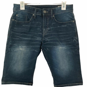 Buffalo David Bitton Evan X Shorts Denim Bermuda Dark Wash Mens Size 30