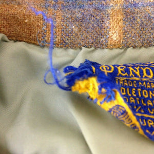 Pendleton Mens Boys Youth Multicolored 100% Virgin Wool Plaid Board Shirt XL