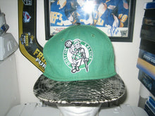 Load image into Gallery viewer, BOSTON CELTICS SNAKEPRINT BASEBALL HAT CAP NEW ERA ADULT SIZE NBA BASKETBALL