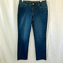 Load image into Gallery viewer, Gloria Vanderbilt Missy Womens Dark Wash Blue Jeans Size 12