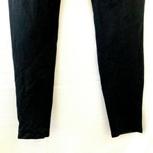 Load image into Gallery viewer, Mossimo Stretch Womens Black Faux Leather Front Pants Size 4
