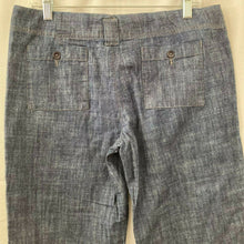 Load image into Gallery viewer, Daisy Fuentes Petites Womens Dark Wash Blue Capris 10P