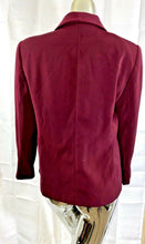 Load image into Gallery viewer, Vintage Paul Harris Burgundy Women&#39;s Business Blazer Medium